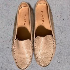 M Gemi Felize driving moccasin in latte tan 37 6.5
